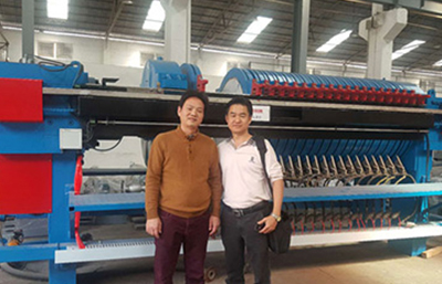 熱烈歡迎馬來西亞客戶參觀金凱地壓濾機(jī)生產(chǎn)制
